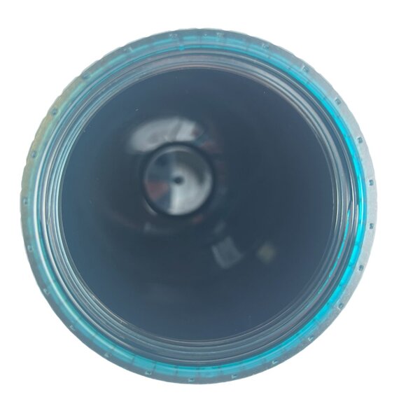 Starbucks 2023 Dark Teal Grid Soft Touch Venti 24oz Cold Cup EUC w/Original Tag - Picture 4 of 6